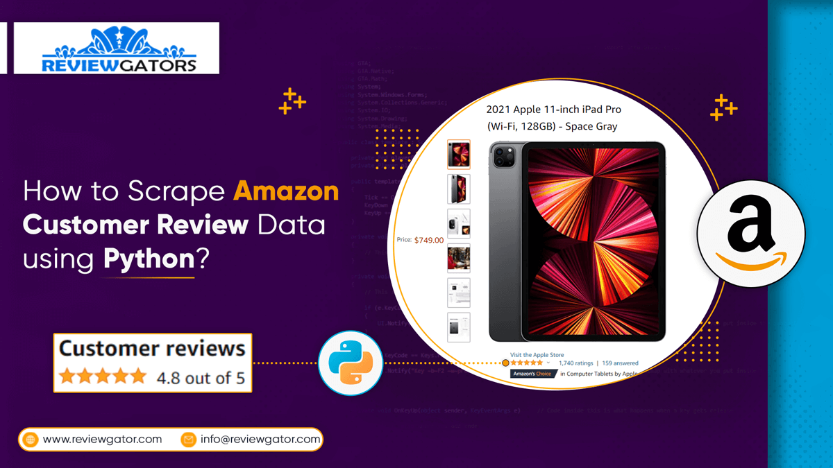 How To Scrape Amazon Customer Review Data Using Python?