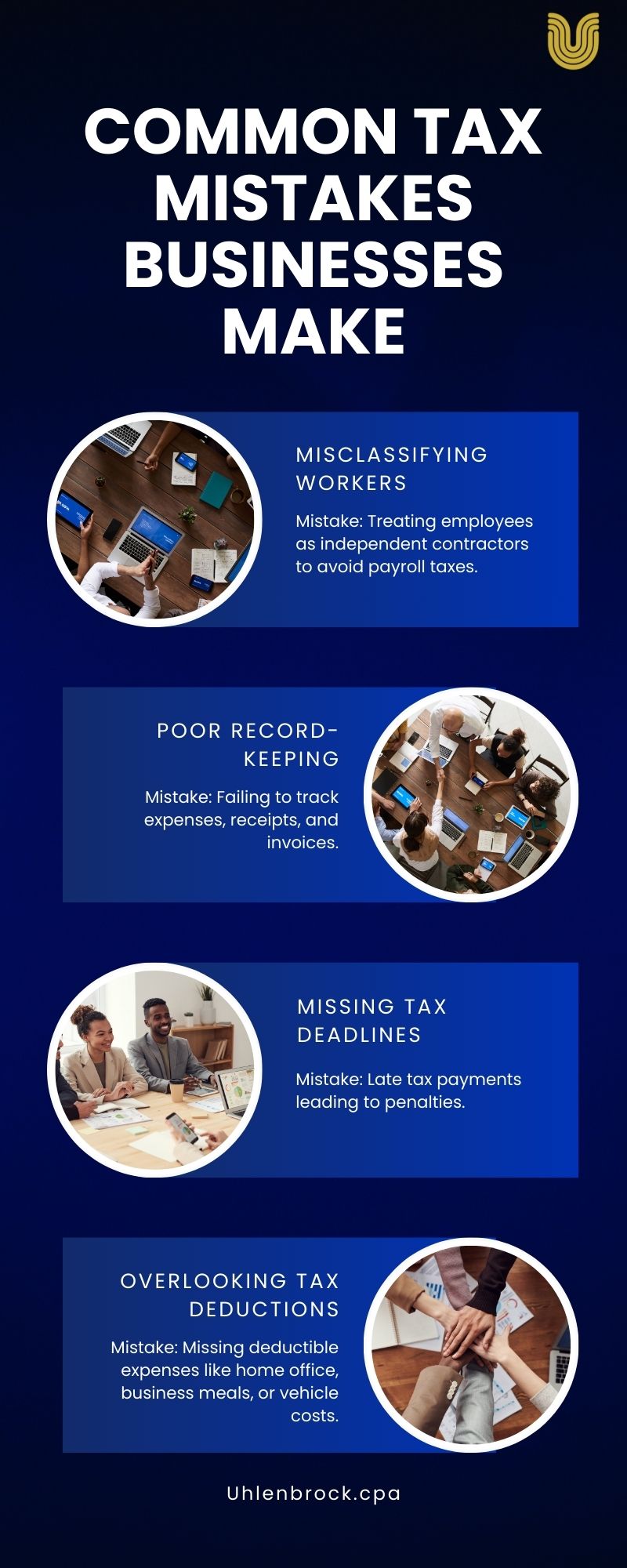 Common Tax Mistakes Businesses Make & How to Avoid Them