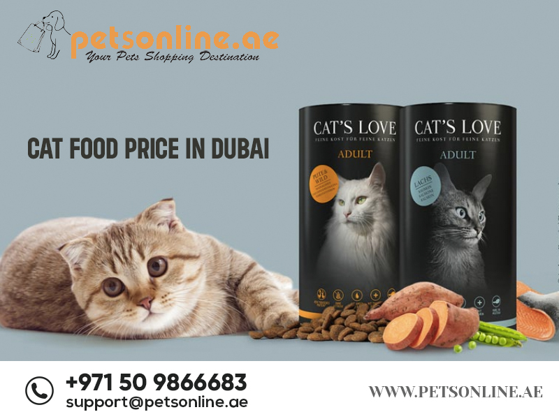 Cat food price in Dubai