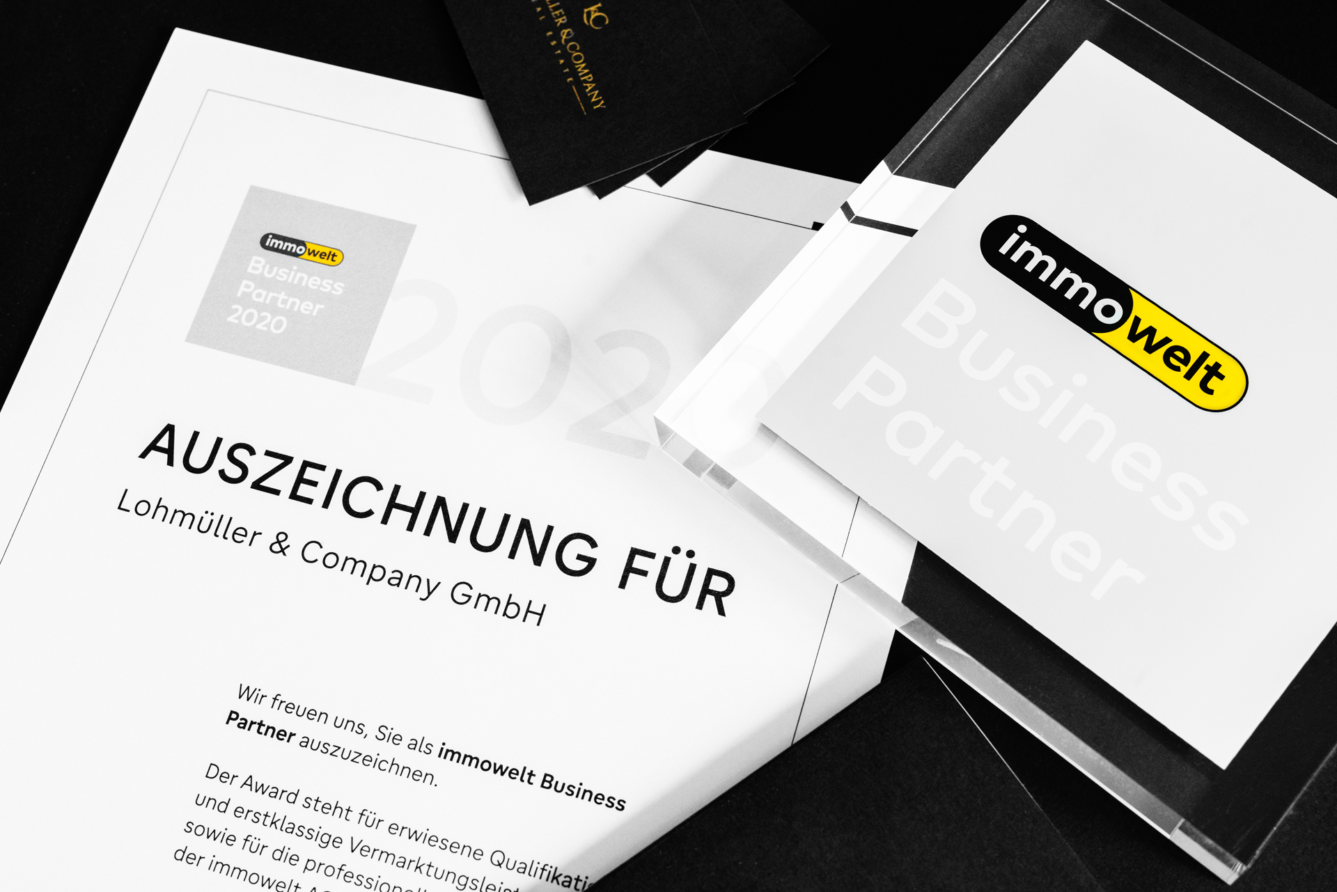 Lohmüller & Company recognized as immowelt business partner