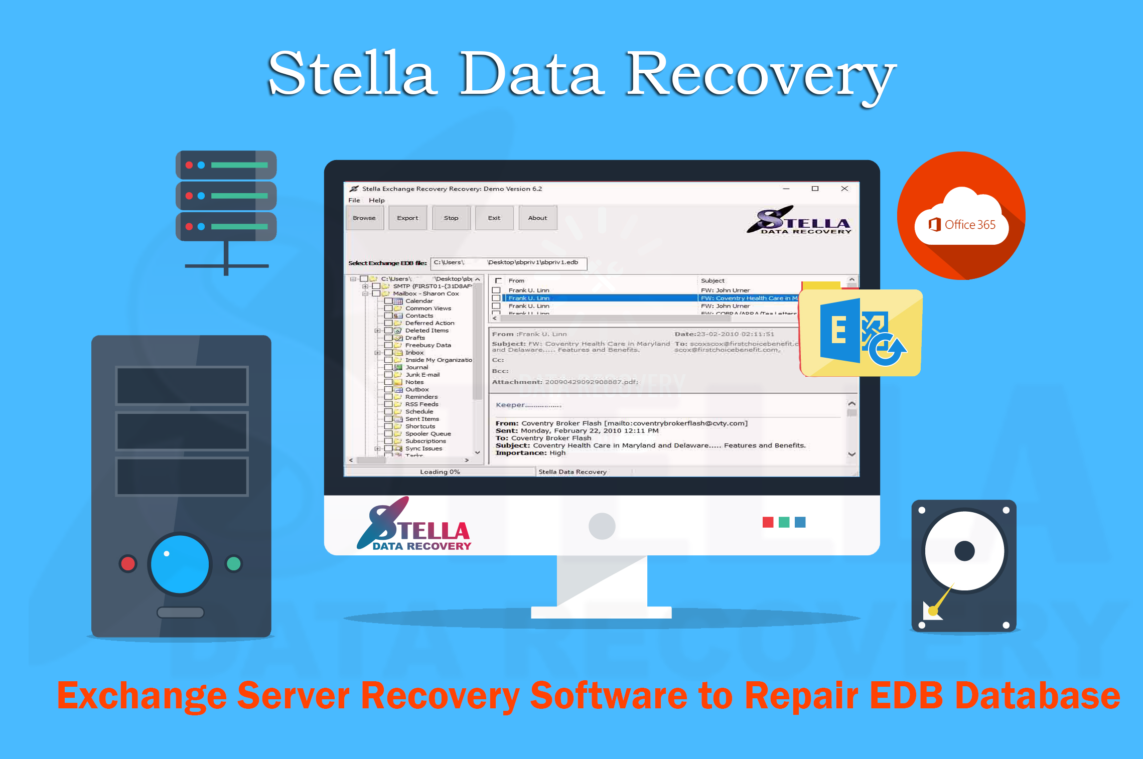 EDB to PST Software for Quick Exchange Recovery