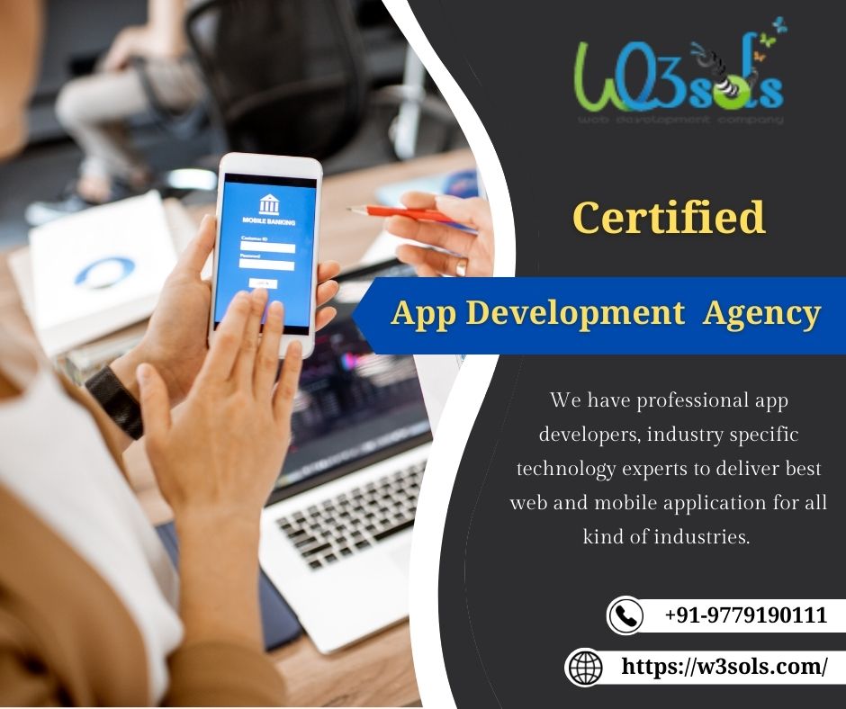 Best App Development Company in Ludhiana - W3Sols