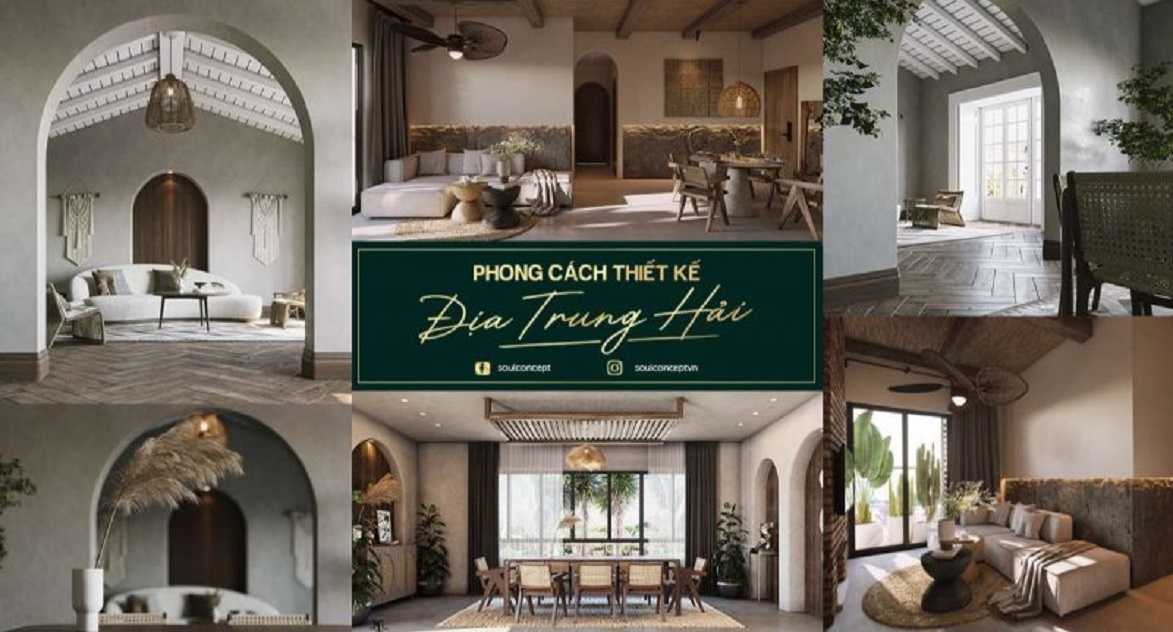 Phong cach Dia Trung Hai dac diem trong thiet ke noi thats