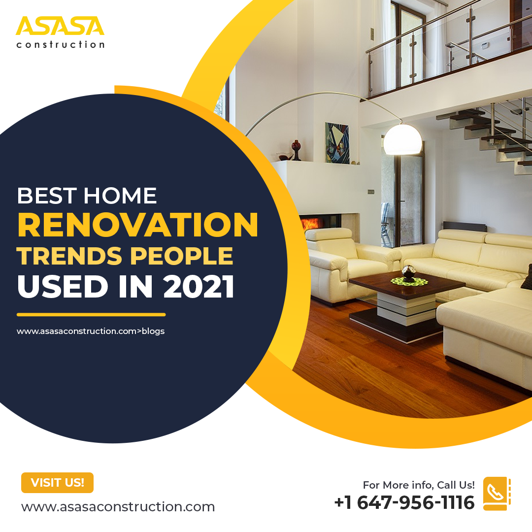 Best Home Renovation Trends People Used in 2021