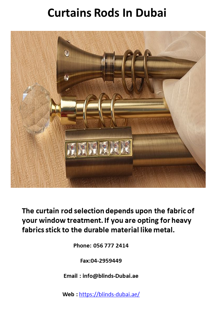 Curtains Rods In Dubai