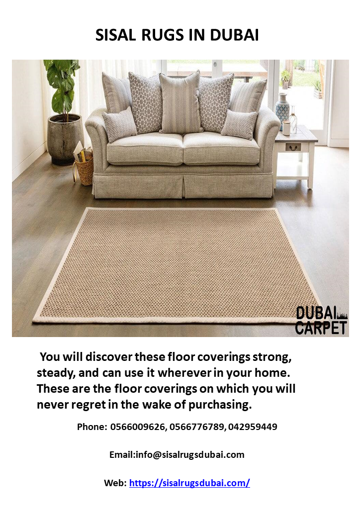 SISAL RUGS IN DUBAI