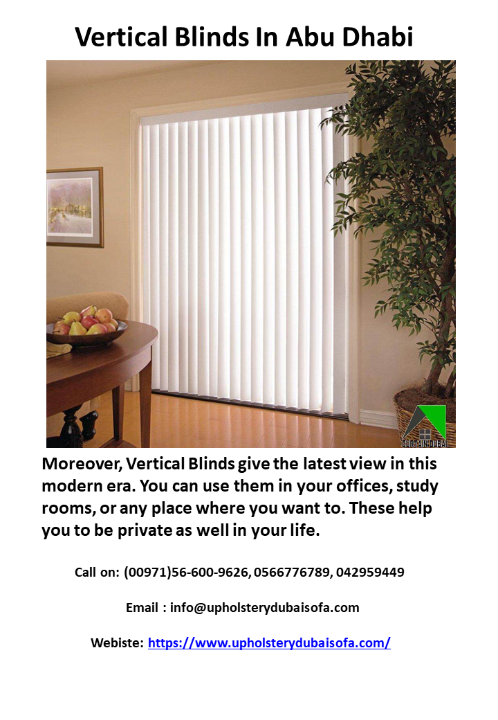 Vertical Blinds In Abu Dhabi