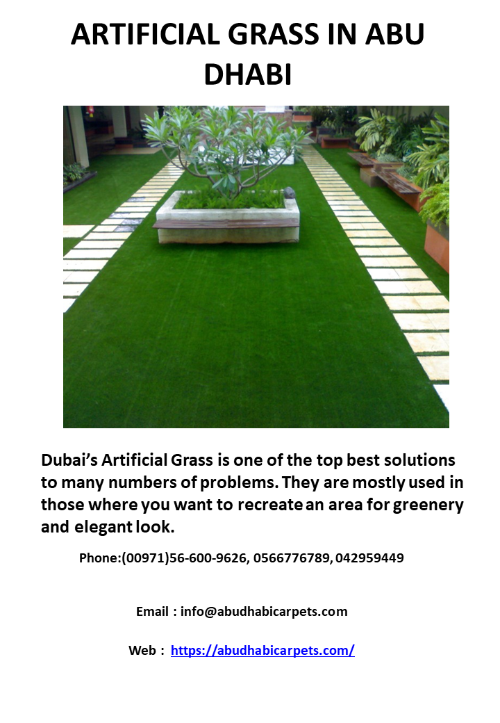ARTIFICIAL GRASS IN ABU DHABI