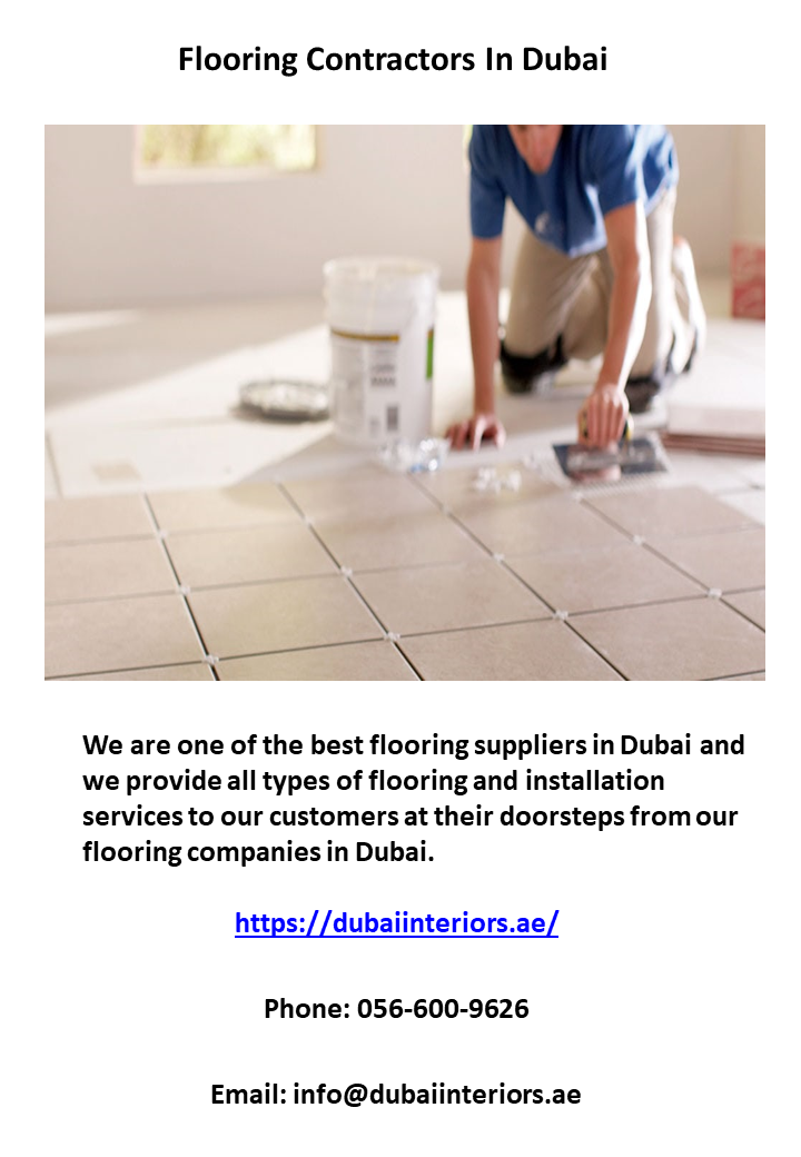Flooring Contractors In Dubai