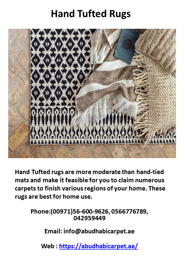 Hand Tufted Rugs