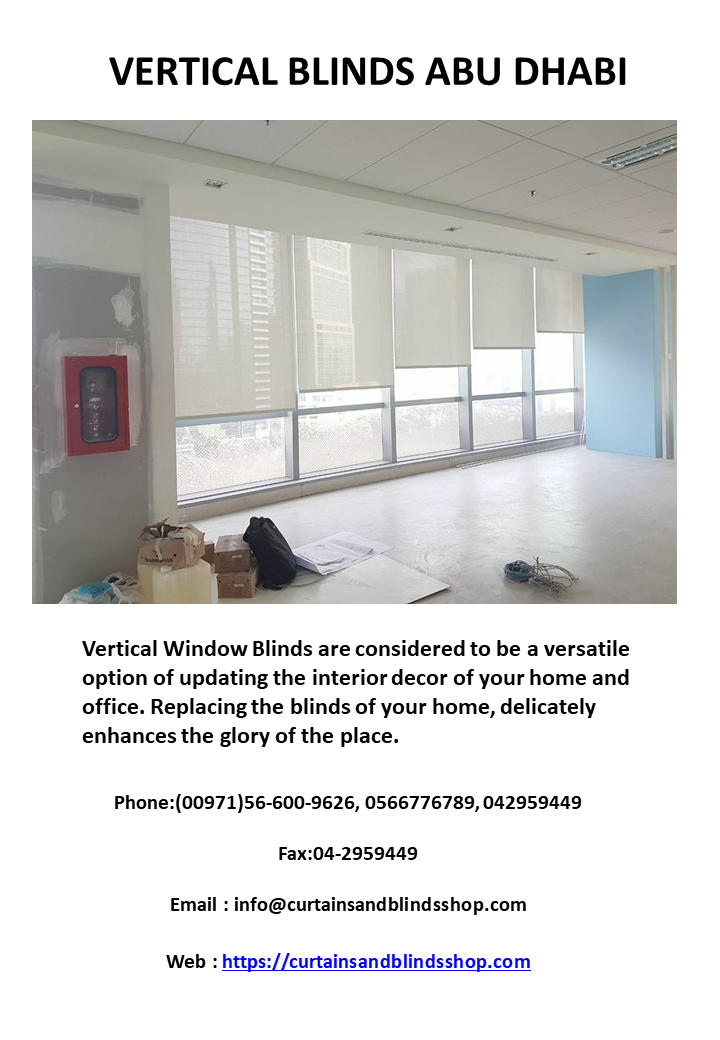 VERTICAL BLINDS ABU DHABI