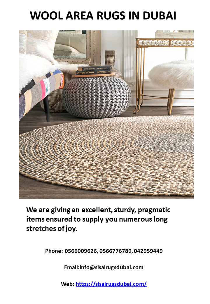 WOOL AREA RUGS IN DUBAI