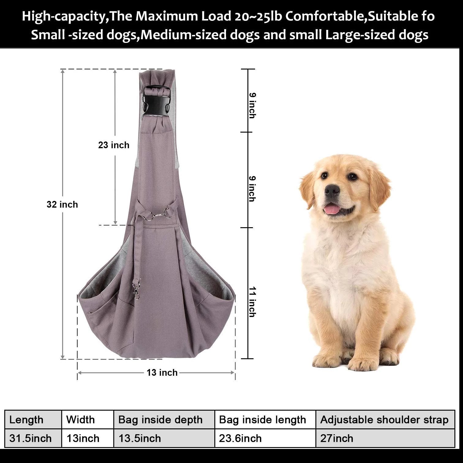 A backpack or carry sling for dogs - The choice is yours!