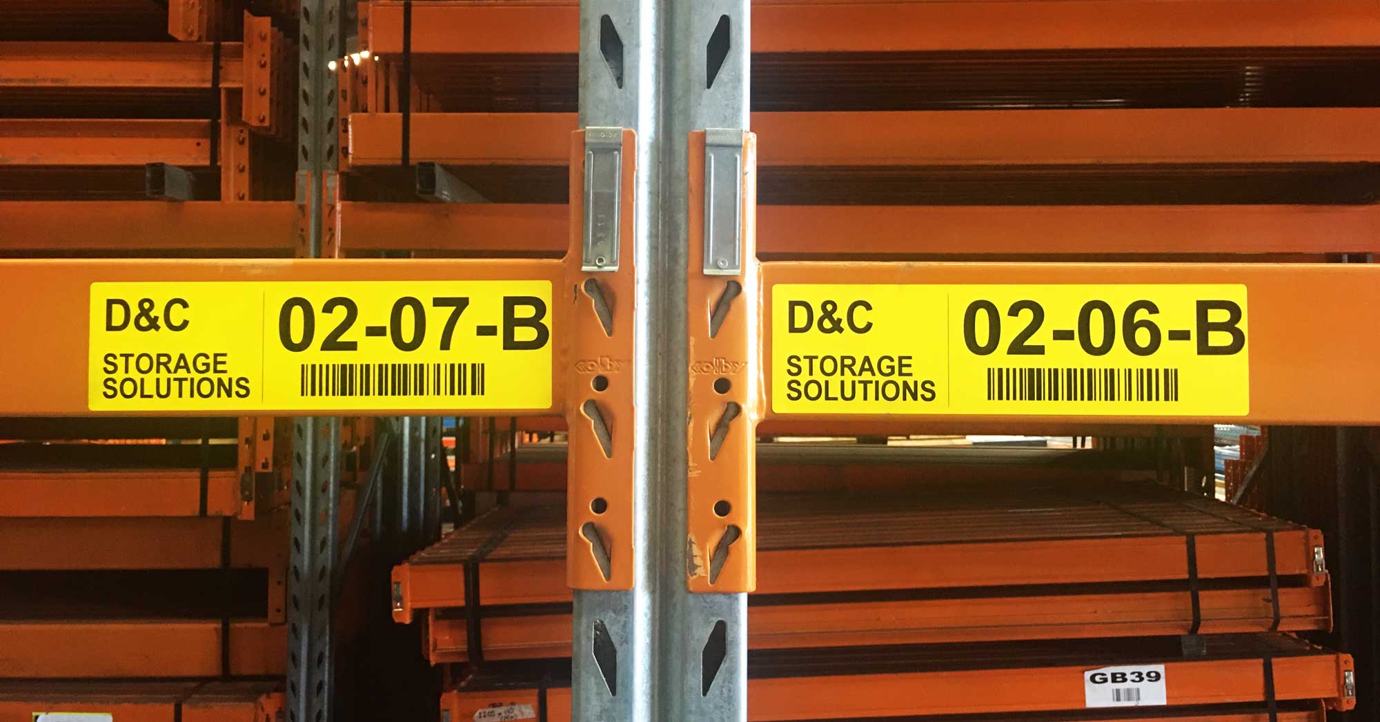 Maximize Space and Efficiency with Warehouse Racking labelling System