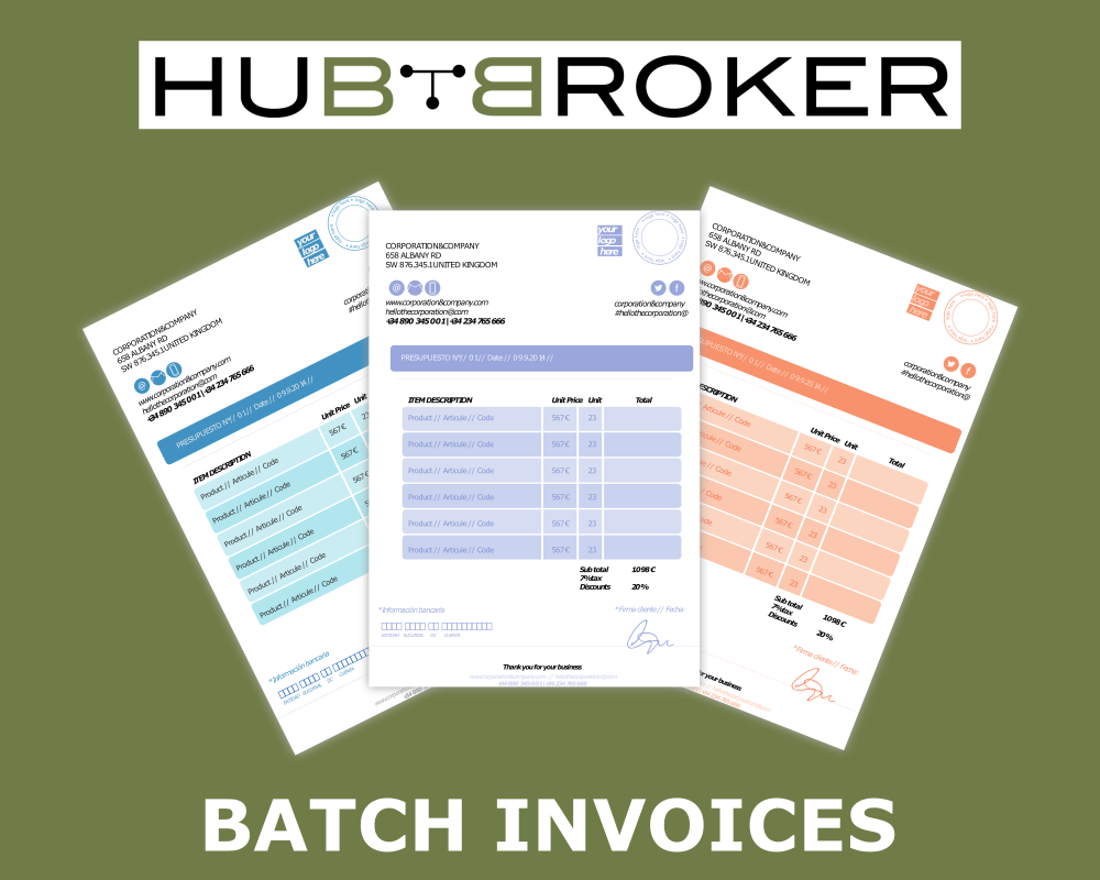 Batch Invoices Online e-conomic