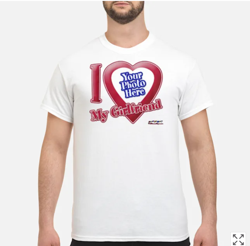 Zazzle I Love My Girlfriend Shirt