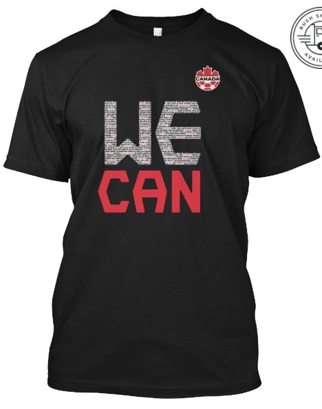 We Can Canada Soccer T-shirt