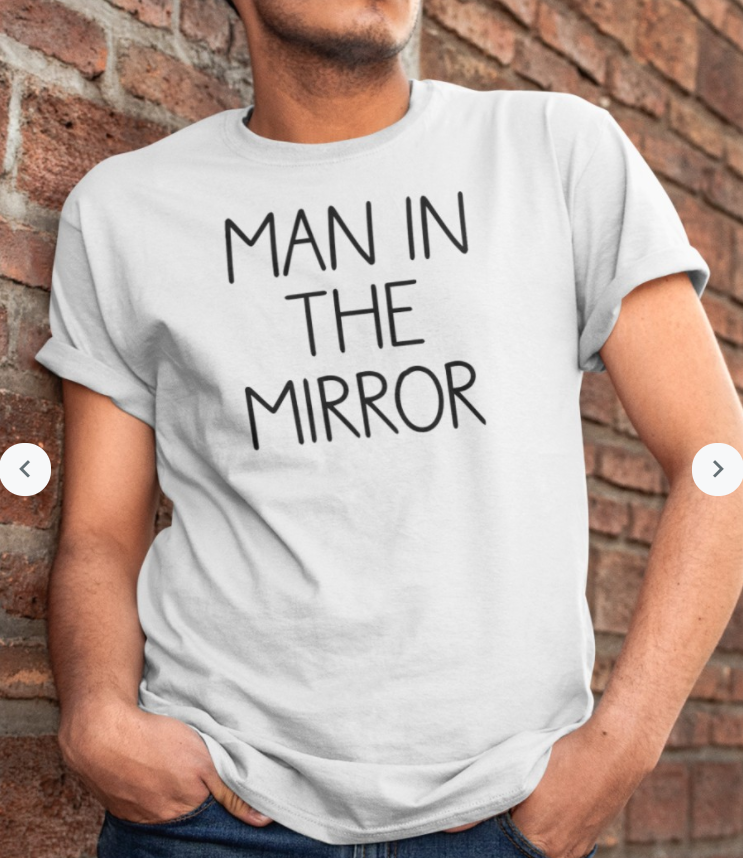Christian Pulisic Man in the Mirror Shirt