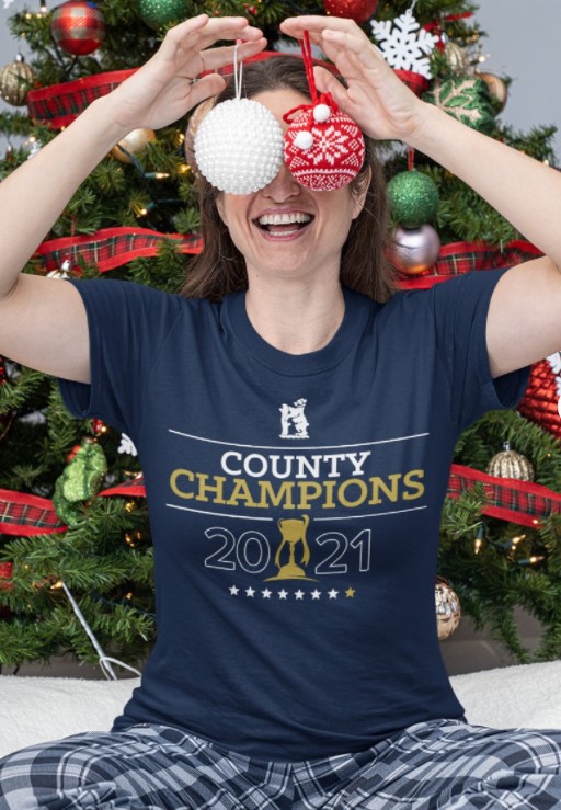 Warwickshire Ccc 2021 County Champions T-shirt