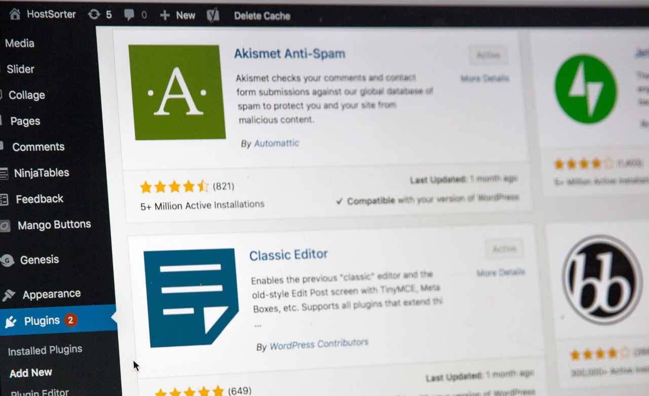 Top Free Plugins for Word Press