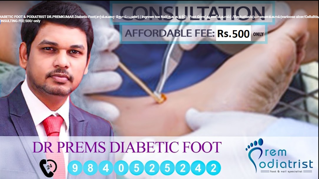 Dr. Prem Kumar Podiatrist Consult Online Now|Book Appointment Online