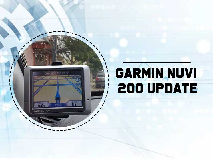 Garmin Nuvi 200 Updates