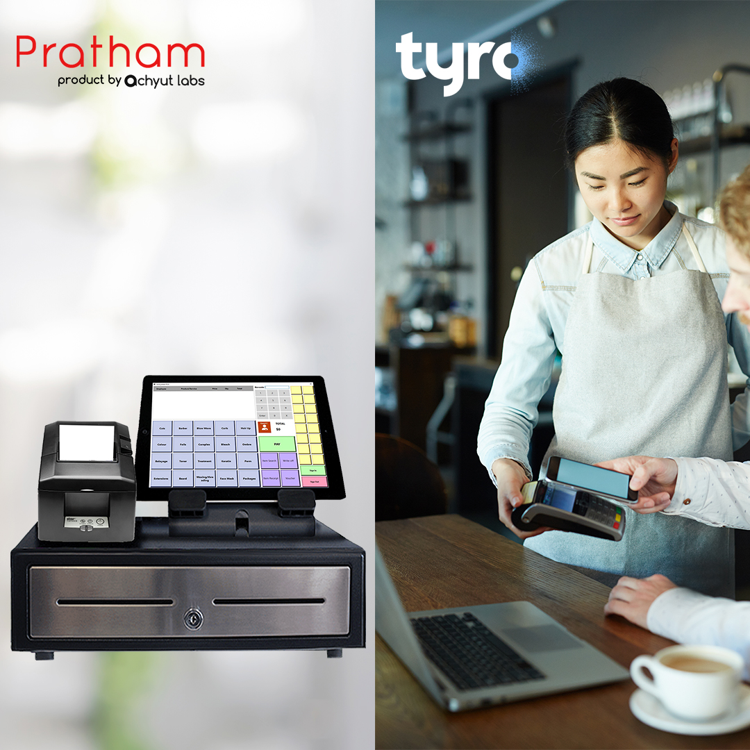 TYRO EFTPOS SEAMLESSLY INTEGRATED WITH PRATHAM POS