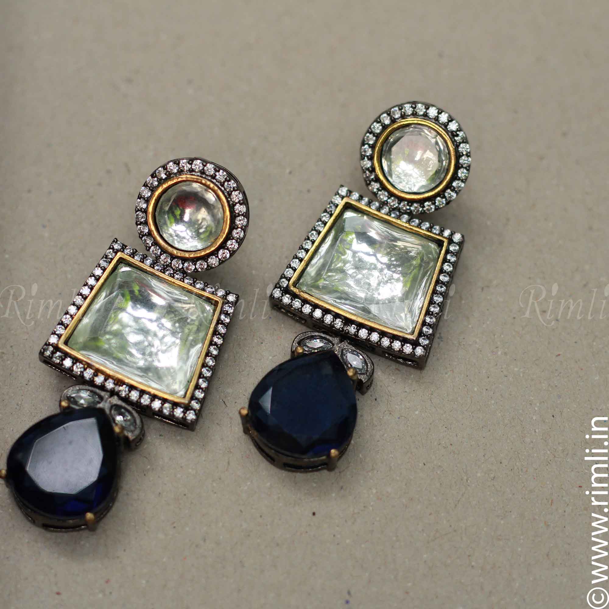 Buy polki earrings online in chennai