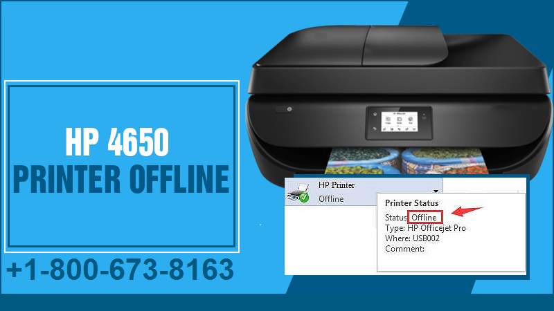 Simple Fixes for Hp 4650 Printer Offline Errors