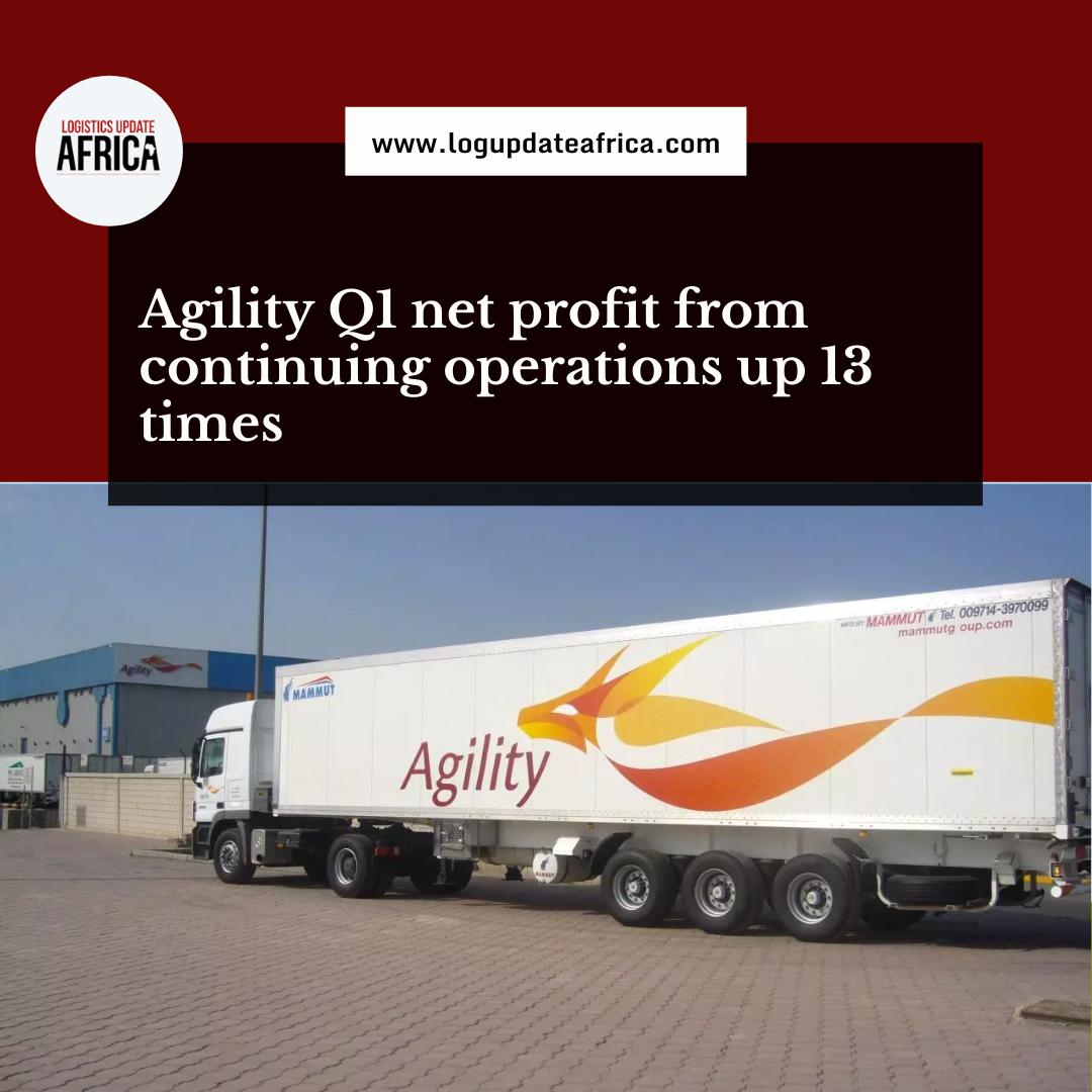 Agility Q1 net profit from continuing operations up 13 times 