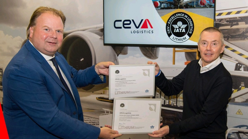 CEVA Logistics first to receive new IATA CEIV Lithium Battery certification
