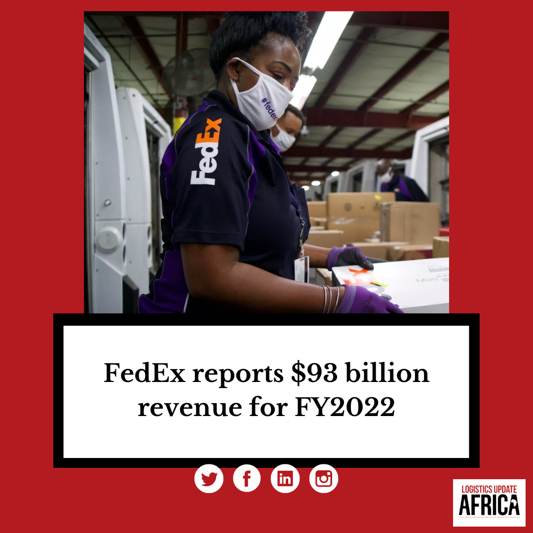 FedEx reports $93 billion revenue for FY2022  