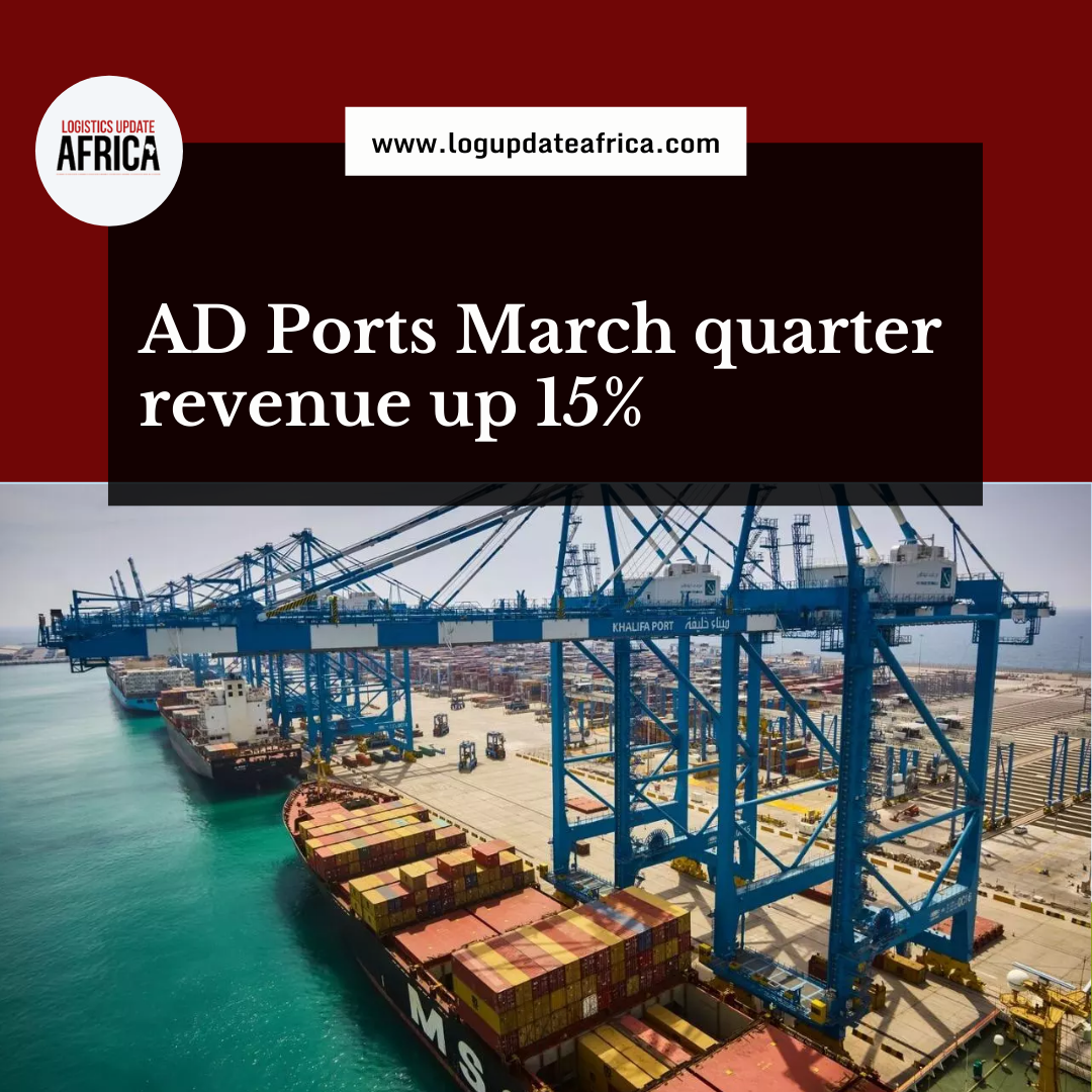 AD Ports March quarter revenue up 15%  