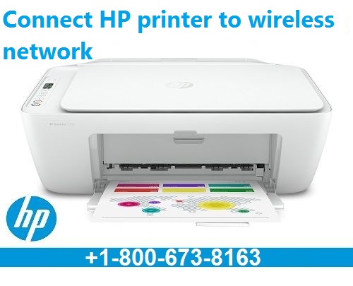 How to manually connect HP printer to wireless network?