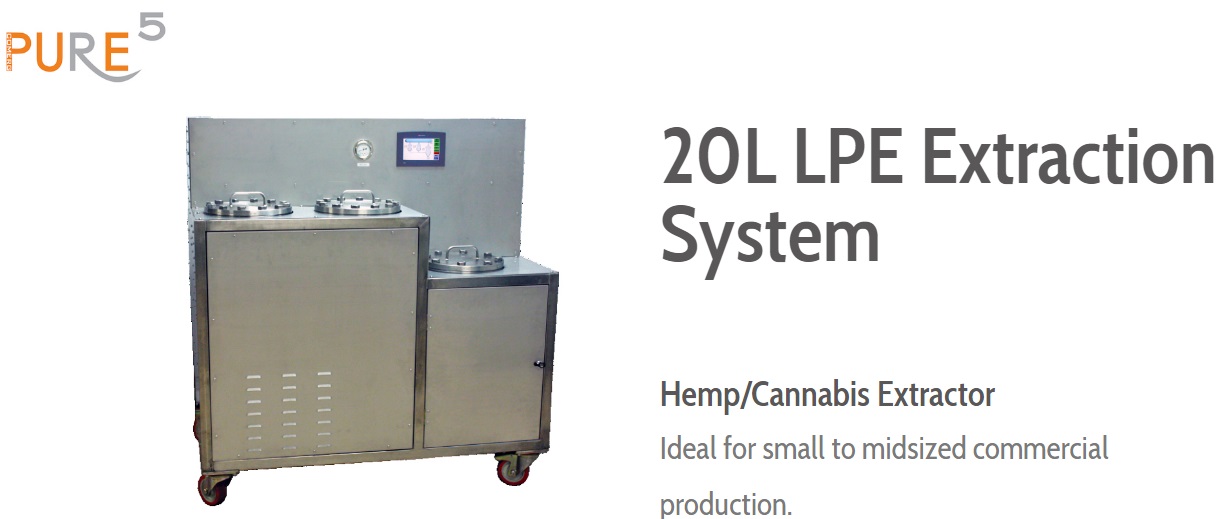 Used Cannabis Extraction Equipment