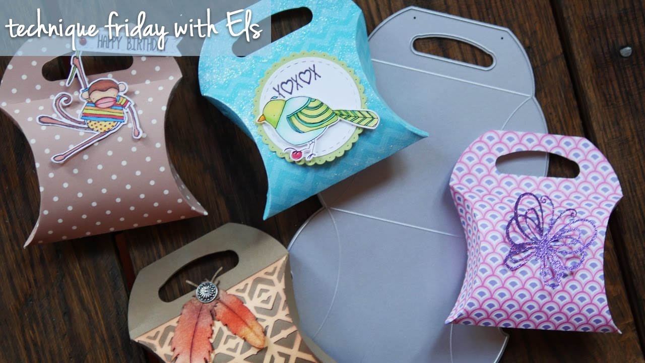 Pillow Boxes with Handle