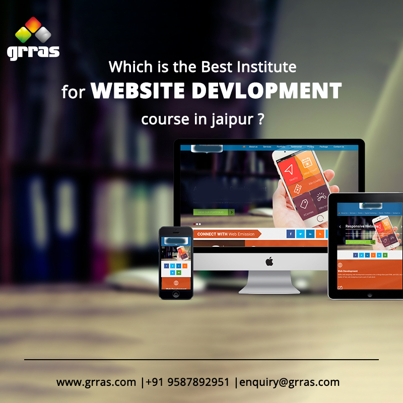 Which is the best institute for Website Development Course in Jaipur?