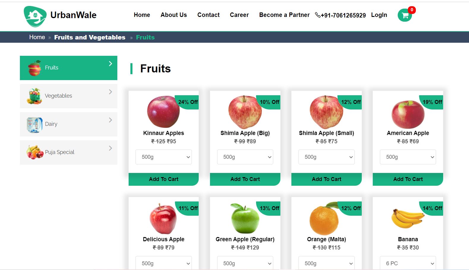 Online Vegetables delivery in Jamshedpur
