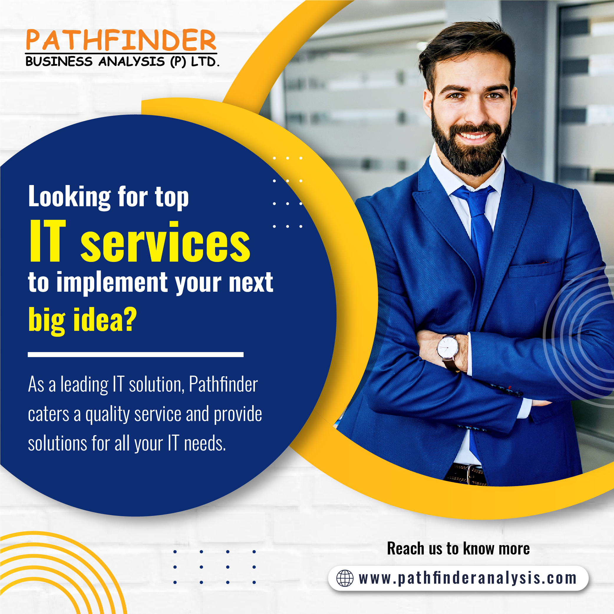 Get quality services for all your IT needs.
