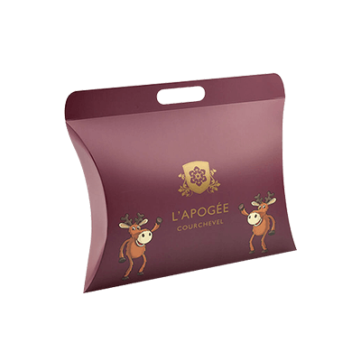 Custom Pillow Handle Packaging Boxe