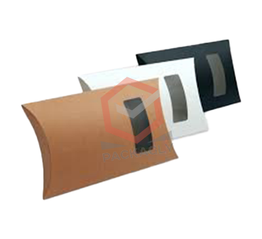 Custom Kraft Paper Pillow Packaging Boxes
