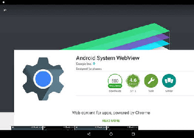 What is Android System WebView App?