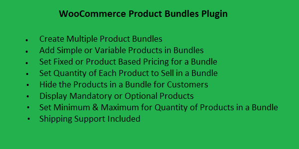 WooCommerce product bundles