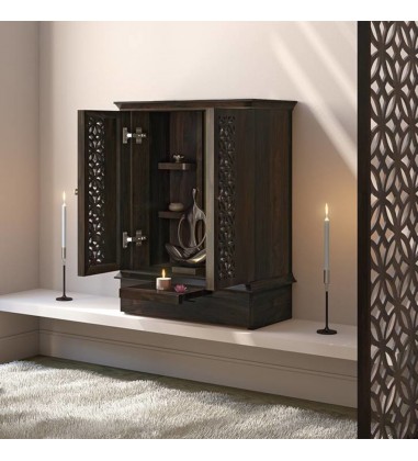 9 Simple Ideas for Pooja Mandir or Prayer Units In your Indian Homes