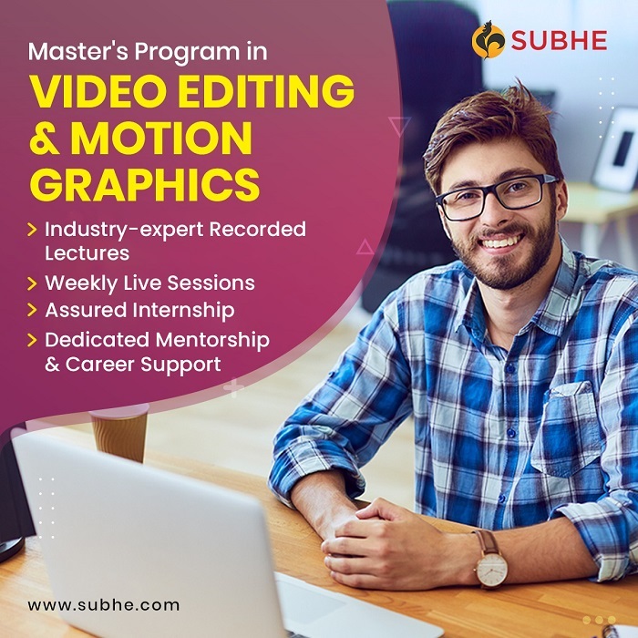 Best video editing course online in India