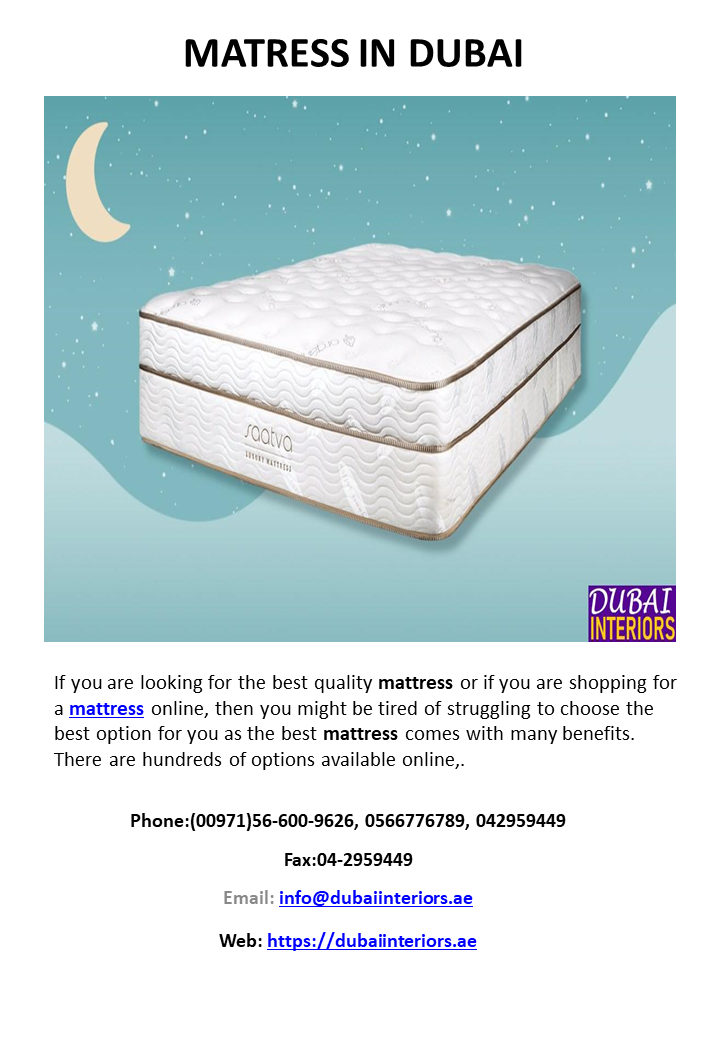 Mattress in Dubai