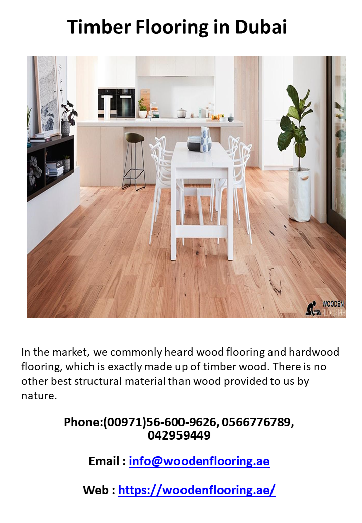 TIMBER FLOORING IN DUBAI