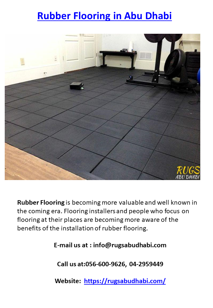 Rubber Flooring Abu Dhabi