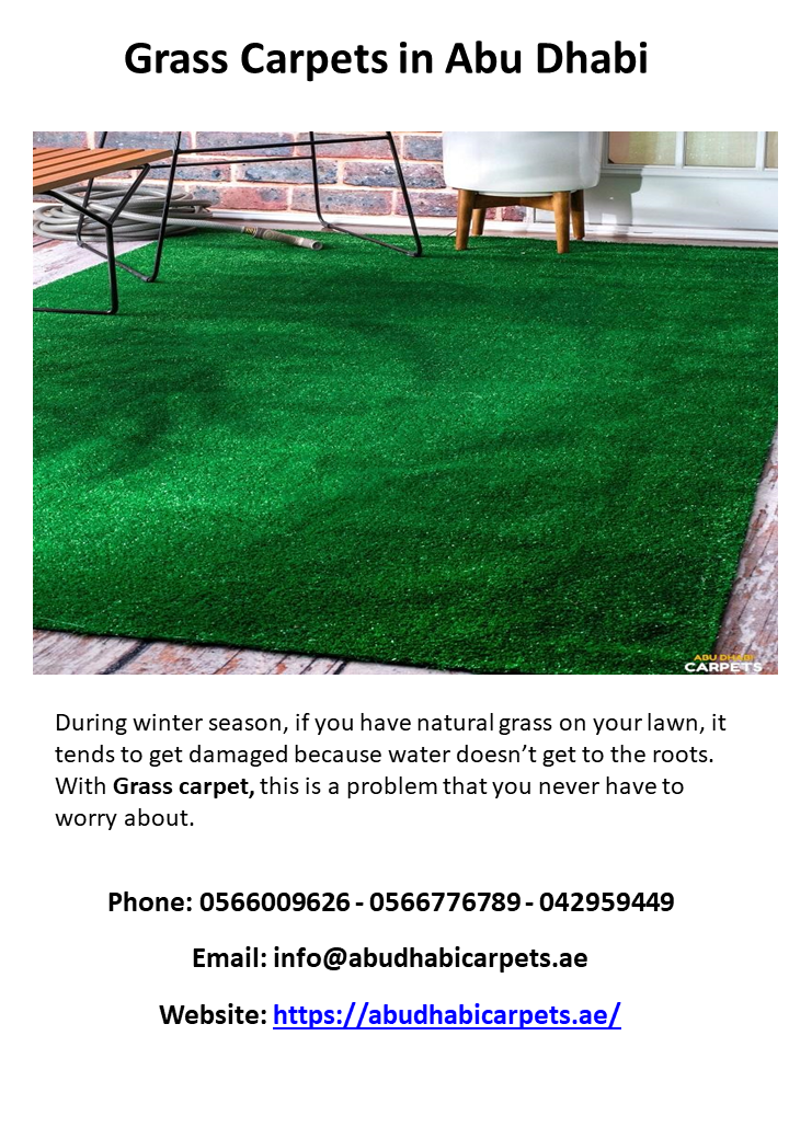 Grass Carpets in Abu Dhabi