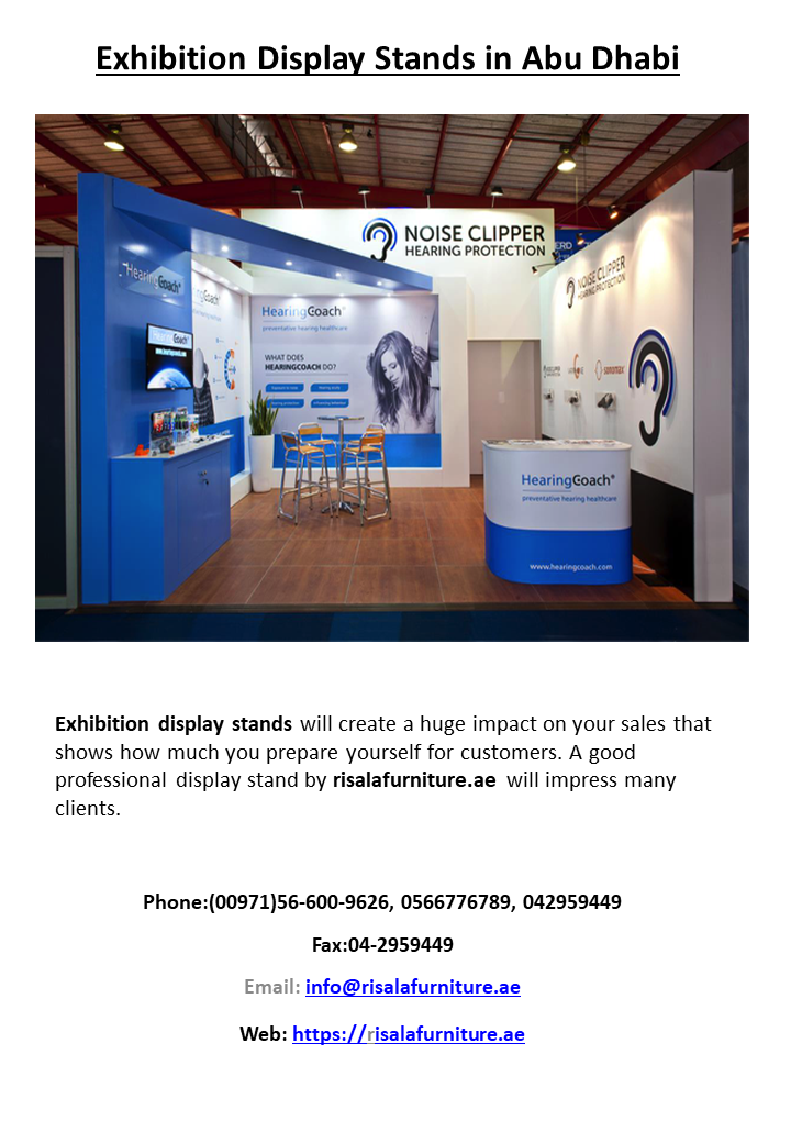 Exhibition Display Stands in Abu Dhabi